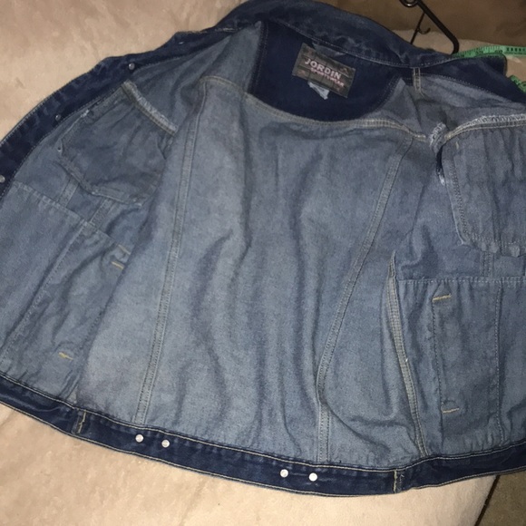 Jordin sportswear M (10-12) jean jacket 4 pockets 💕 - Picture 6 of 6